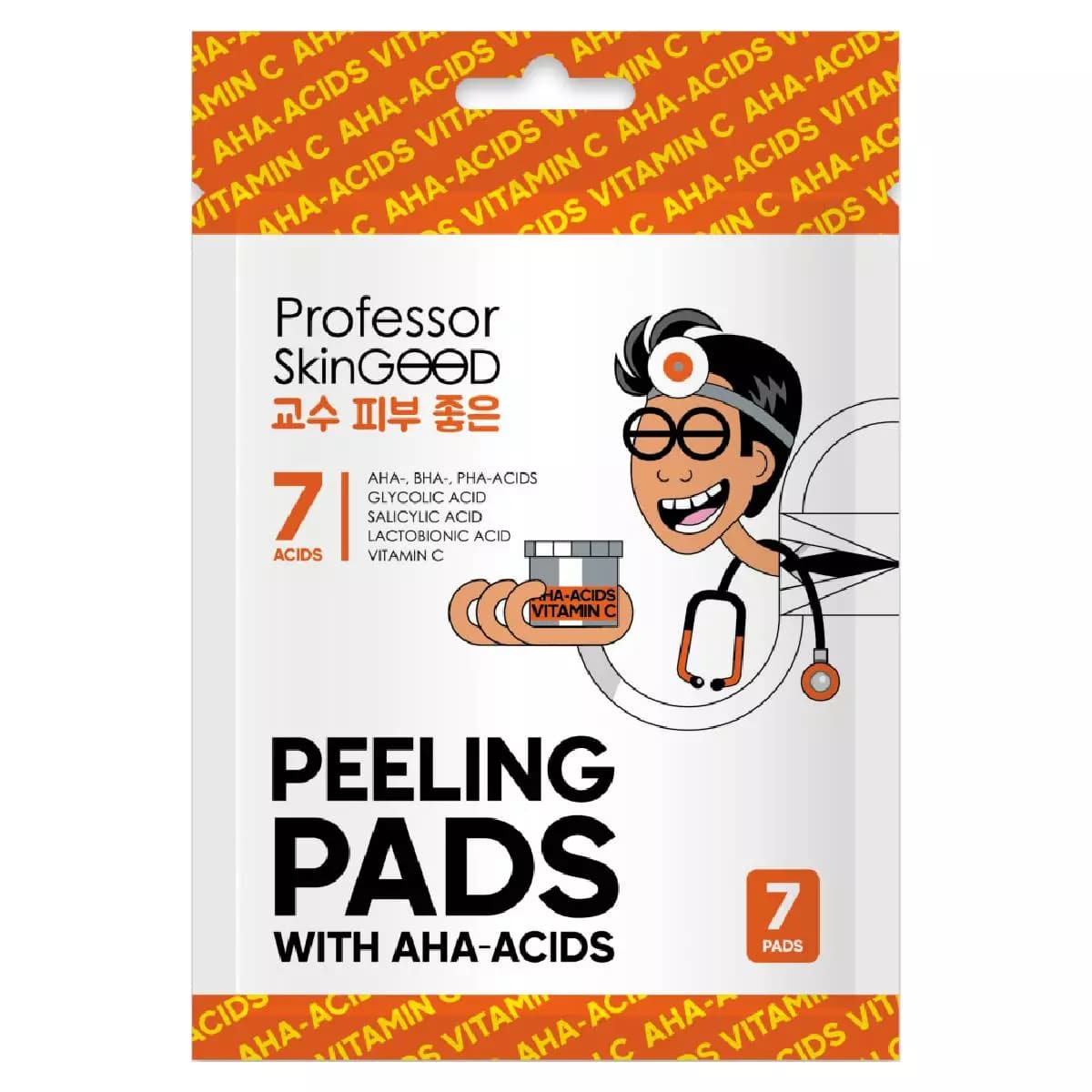 Очищающие диски с AHA-кислотами и витамином C Peeling Pads with Acids and Vitamin C