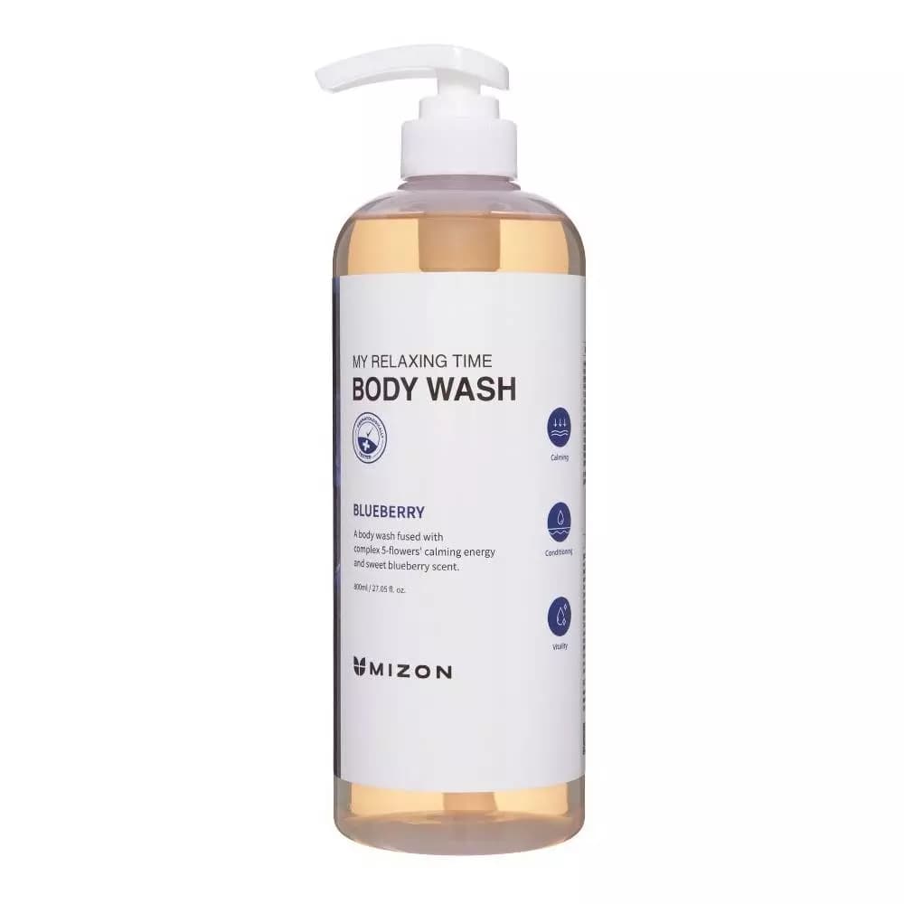 Гель для душа с экстрактом голубики Body Wash Blueberry