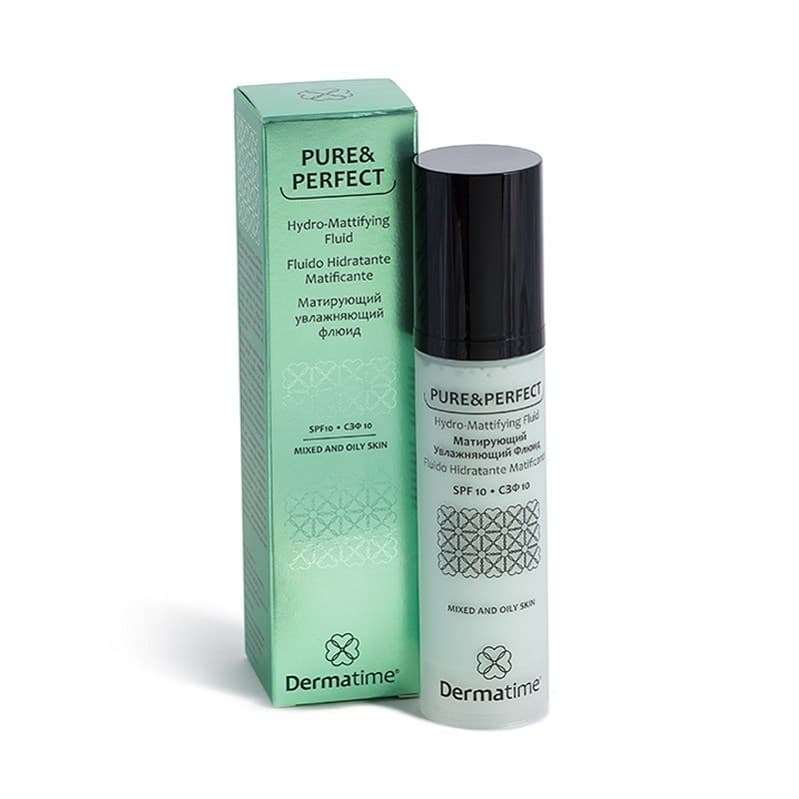 Dermatime Pure and Perfect Hydro-Mattifying Fluid SPF10 – Флюид матирующий увлажняющий СЗФ 10 Дерматайм