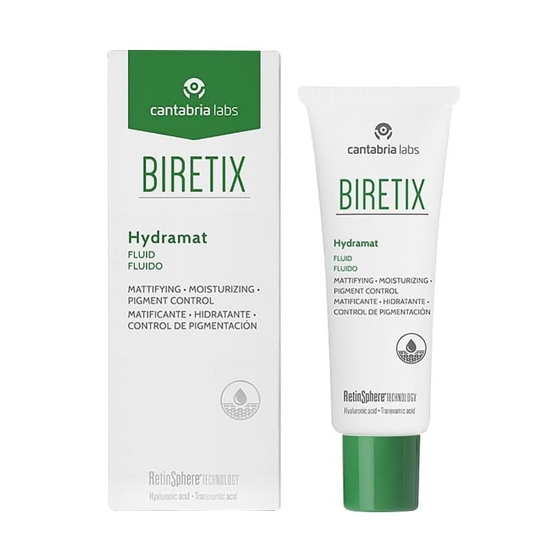 Cantabria Labs Biretix Hydramat Day Fluid – Дневной флюид увлажняющий матирующий Биректикс