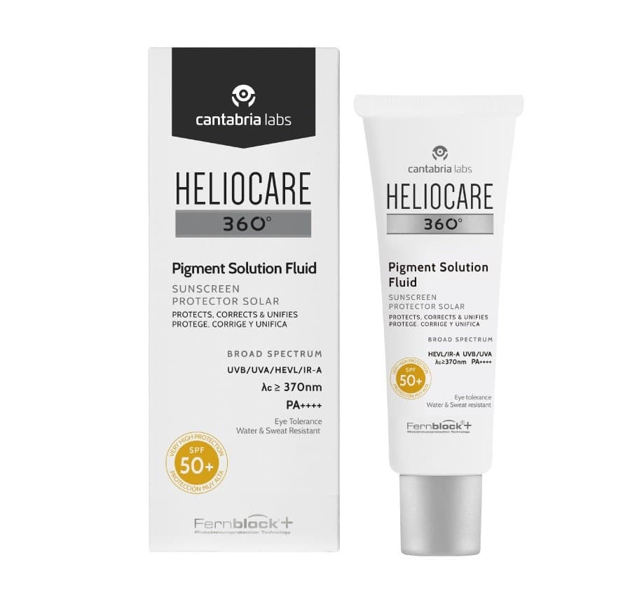 Cantabria Labs Heliocare 360° Pigment Solution Sunscreen SPF 50+ – Солнцезащитный флюид от пигментации СЗФ 50+
