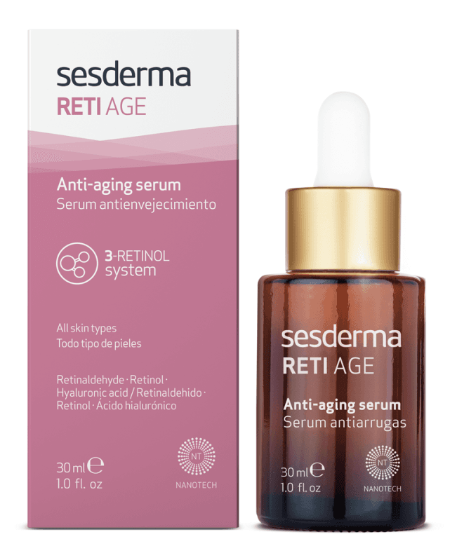 Sesderma Reti Age Anti-aging Serum – Сыворотка антивозрастная с ретинолом Рети Эдж
