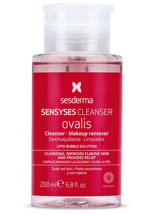 Sesderma Sensyses Cleanser Ovalis – Липосомальный лосьон для снятия макияжа для кожи склонной к покраснению и шелушению