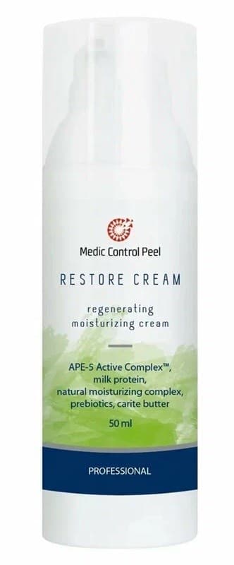 MedicControlPeel Restore Cream – Восстанавливающий увлажняющий крем после поверхностных AHA-пилингов