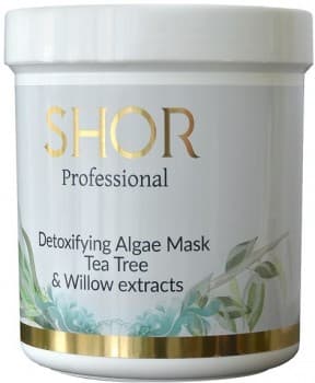 SHOR Professional Detoxifying Algae Mask Tea Tree & Willow Extracts (Детокс-маска с экстрактом ивы и маслом чайного дерева)