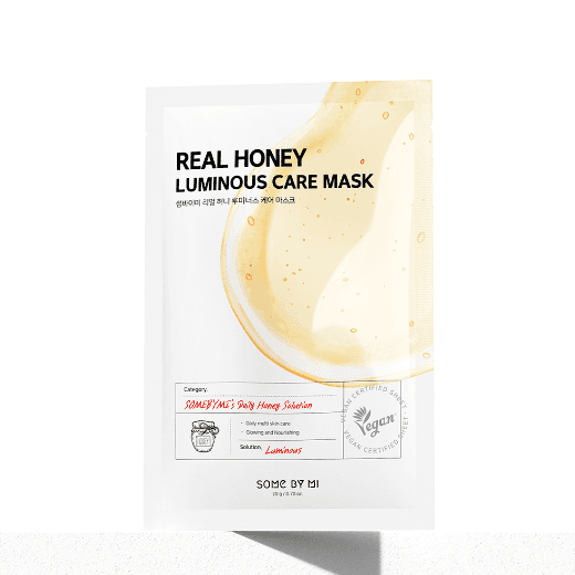Тканевая маска с мёдом для сияния кожи Real Honey Luminous Care Mask