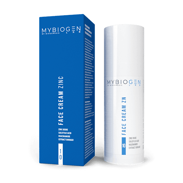 Крем для жирной и комбинированной кожи Face Cream 10 ZN MyBioGen