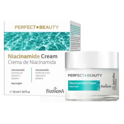 Крем с ниацинамидом на день/ночь, увлажняющий PERFECT BEAUTY Farmona