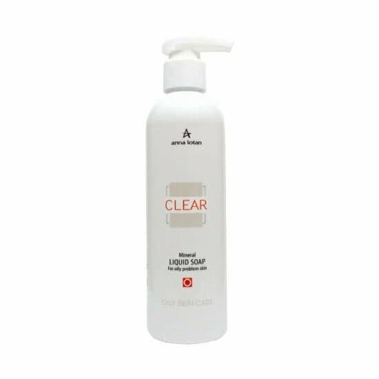 Гигиеническое минеральное мыло для жирной проблемной кожи Mineral Liquid Soap Clear Anna Lotan