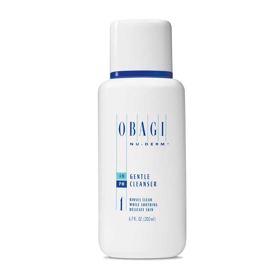 Мягкий очищающий гель для чувствительной, сухой и нормальной кожи Gentle Cleanser Obagi