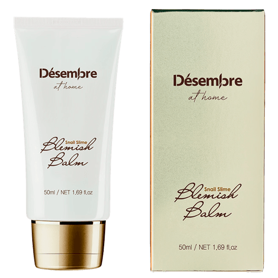 Успокаивающий и восстанавливающий ВВ-крем с муцином улитки AT HOME SNAIL SLIME BLEMISH BALM Desembre