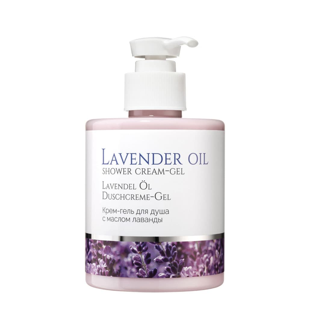 Крем-гель для душа с маслом лаванды Leistern Cosmetics