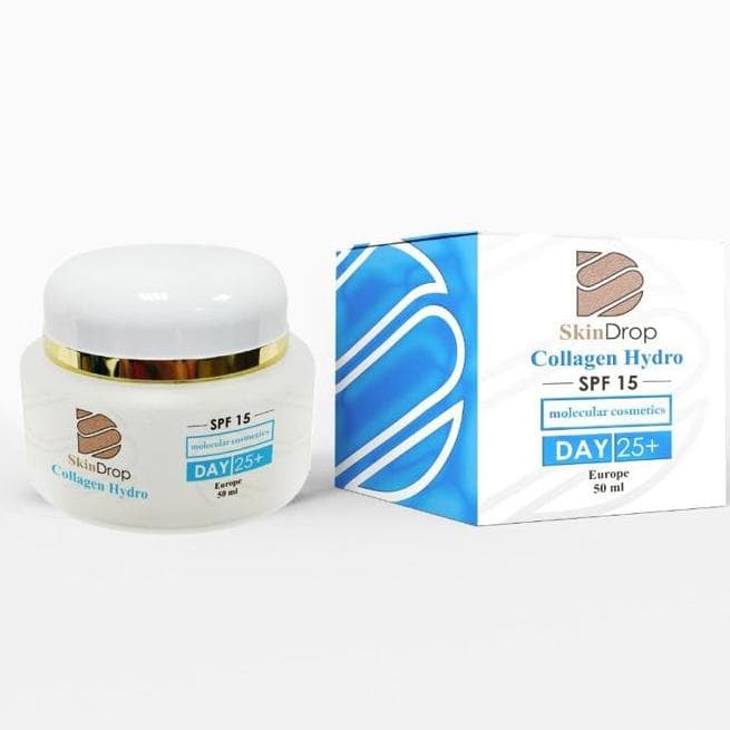 Дневной увлажняющий крем с СПФ 15 Collagen Hydro DAY SPF 15 Skindrop