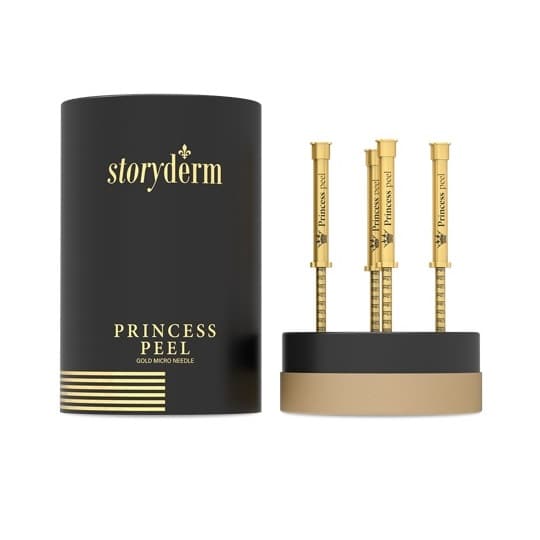Пилинг-крем с золотыми микроиглами Princess Peel Storyderm 4 х