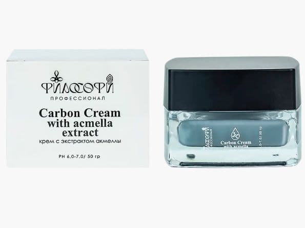 Карбоновый крем с экстрактом акмеллы Carbon Peptide Philosophy