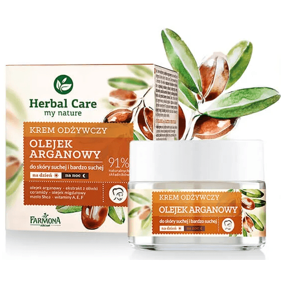 Восстанавливающий крем Аргановое масло на день/ночь Herbal Care Farmona