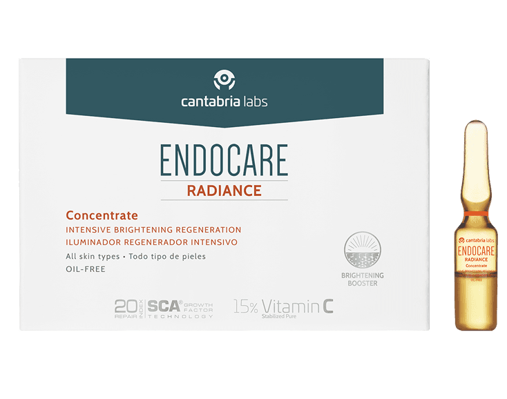 Регенерирующий омолаживающий концентрат с витамином С Radiance C-Pure Endocare 14 x