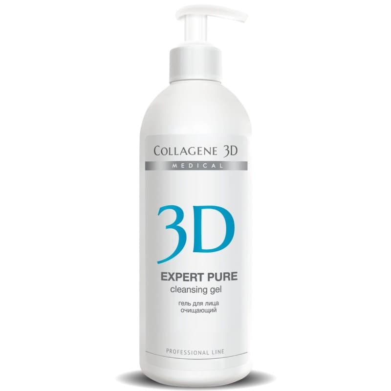 Гель для лица очищающий Expert Pure Cleansing Gel Medical Collagene 3D