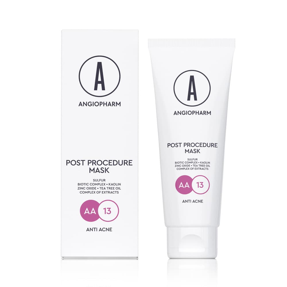 Маска после чистки Post Procesure Mask Ангиофарм
