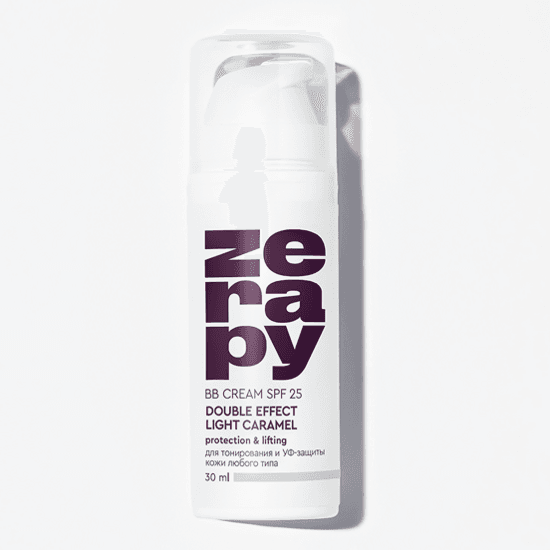 BB-КРЕМ SPF 25 ДВОЙНОЙ ЭФФЕКТ СВЕТЛАЯ КАРАМЕЛЬ Zerapy