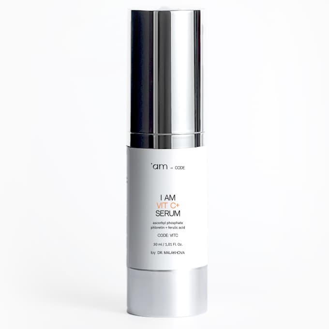 Антиоксидантная сыворотка с антиэйдж эффектом I AM VIT C+ SERUM 'АМ СОDE by Dr. Malakhova