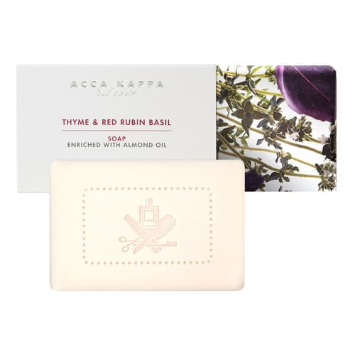 Thyme & Red Rubin Basil Мыло туалетное твердое