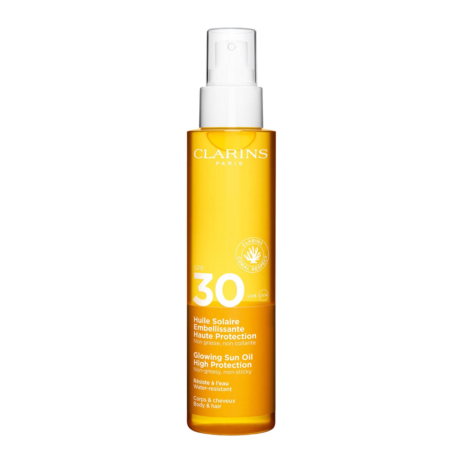 Huile Solaire Embellisante Солнцезащитное масло для тела и волос SPF 30