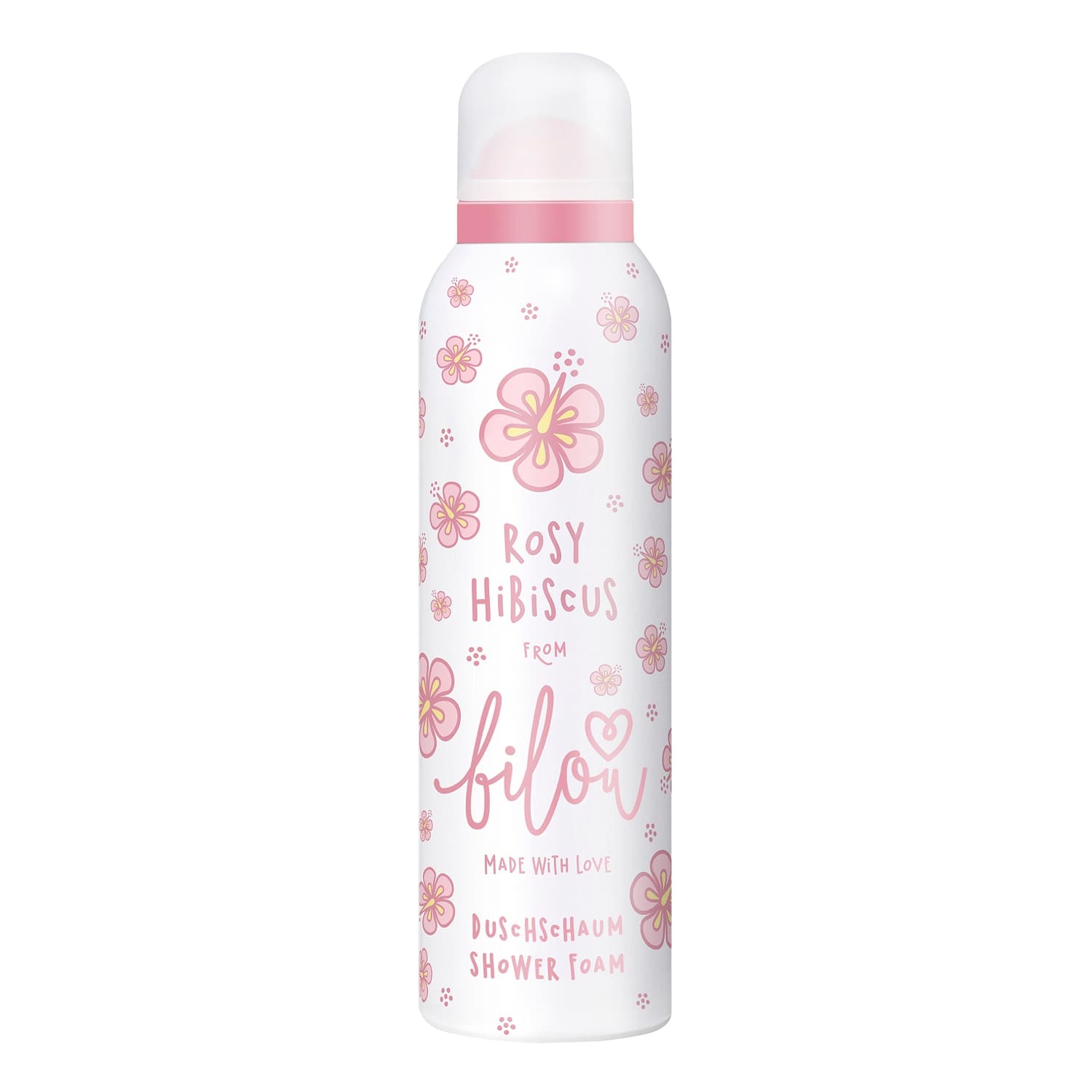 Rosy Hi Пенка для душа с ароматом гибискуса
