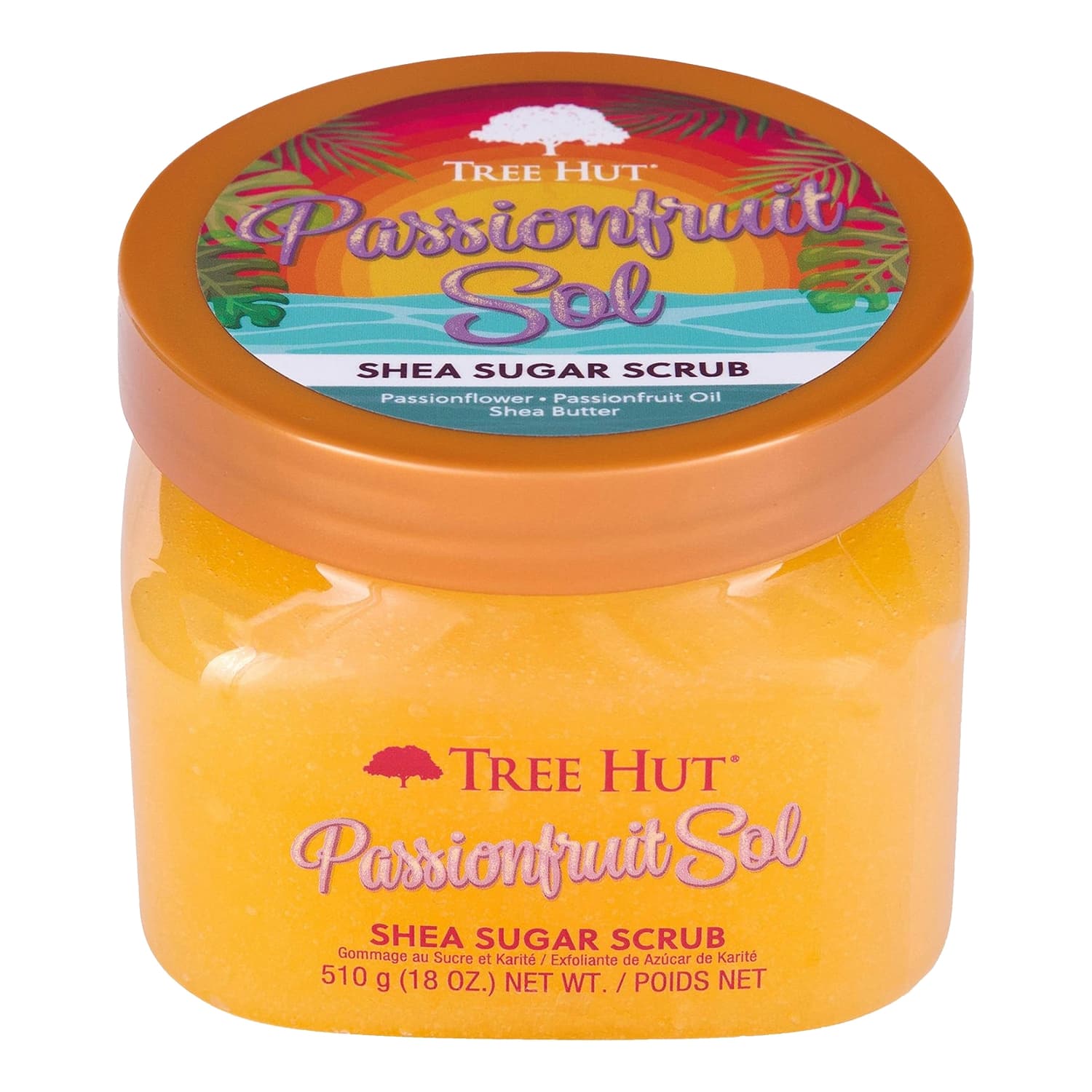 Passionfruit Sol Сахарный скраб для тела с ароматом маракуйи