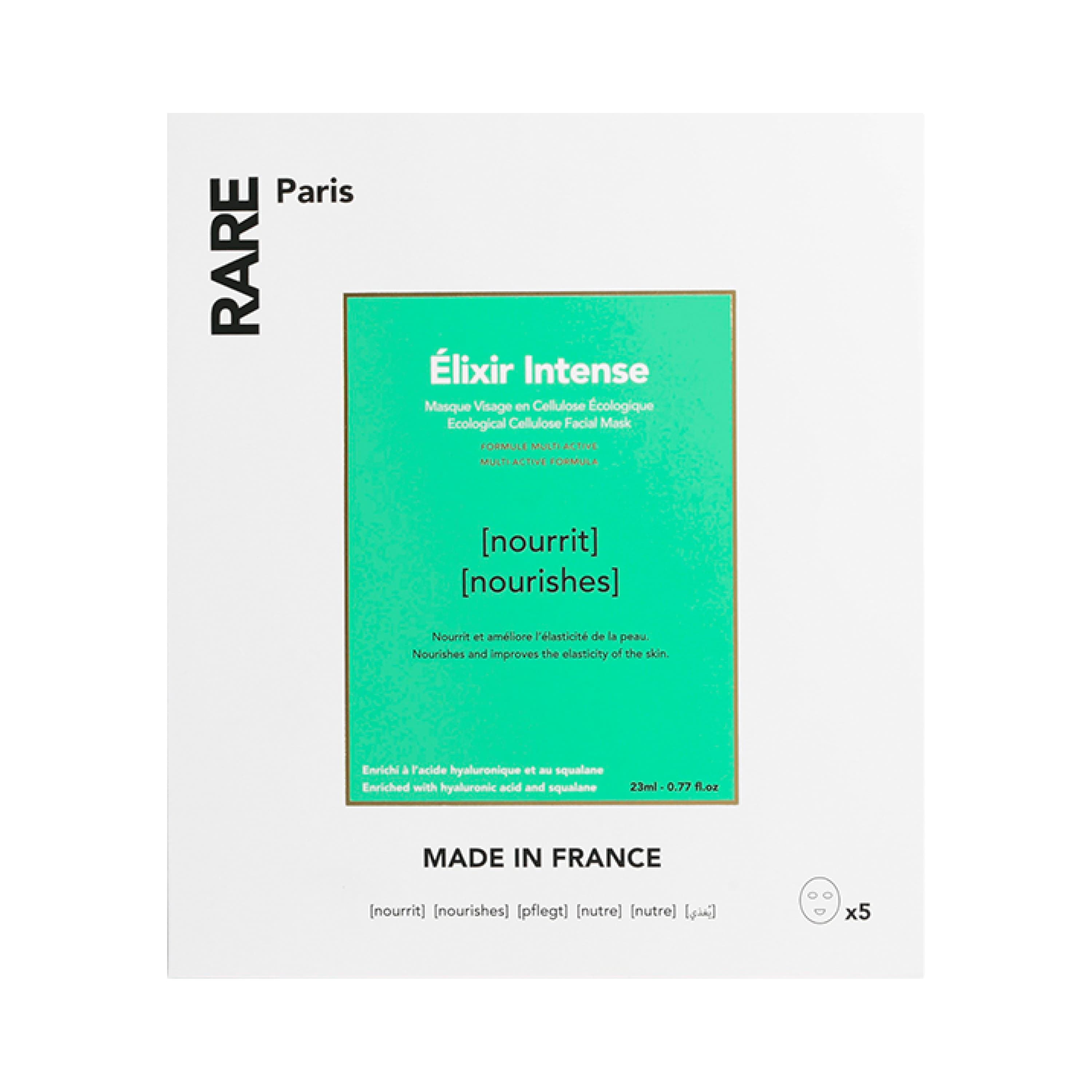 Élixir intense Питательные тканевые маски для лица