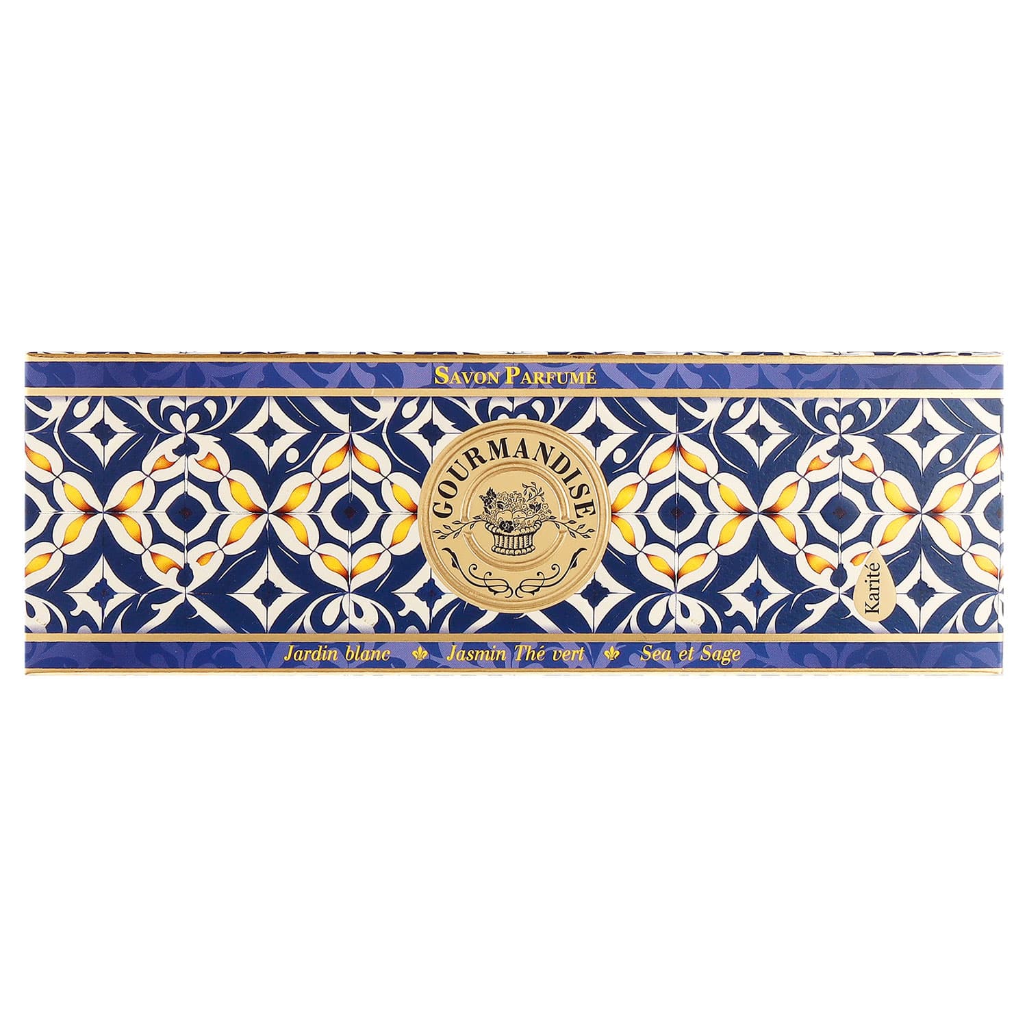 Set of natural perfumed soap Набор натурального парфюмированного мыла  белый сад, жасмин, зеленый чай, шалфей, морская соль