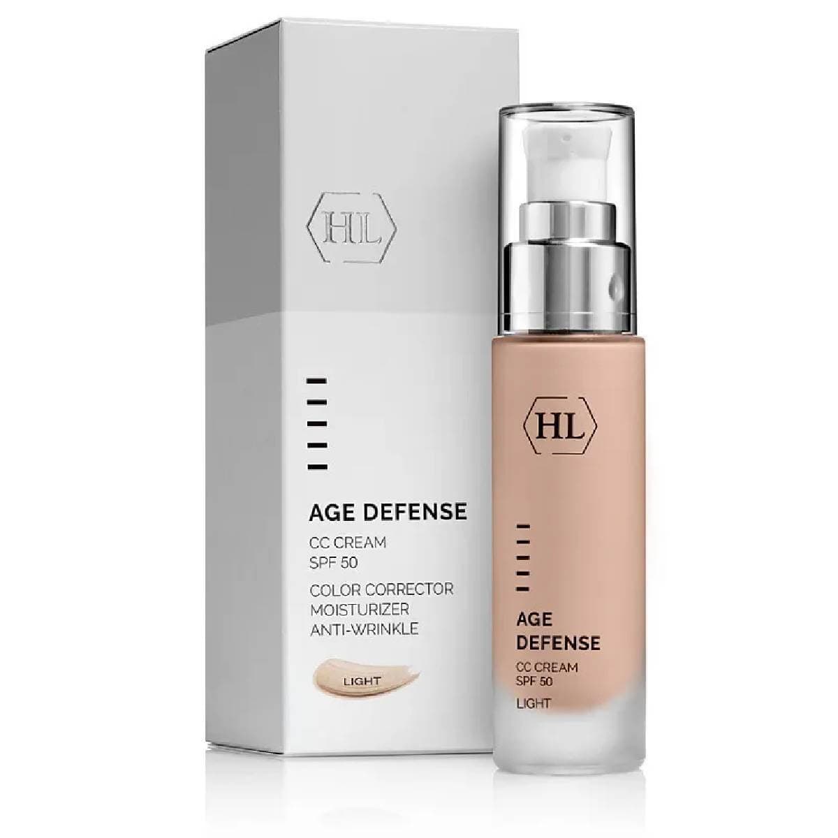 Age Defense CC крем Light, SPF50, , Holy Land