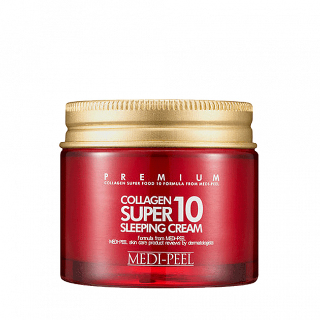 Омолаживающий ночной крем для лица с коллагеном Medi-Peel Collagen Super10 Sleeping Cream