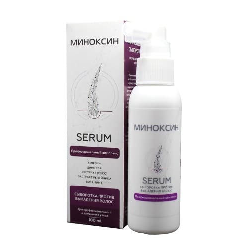 Миноксин serum сыворотка против выпадения волос
