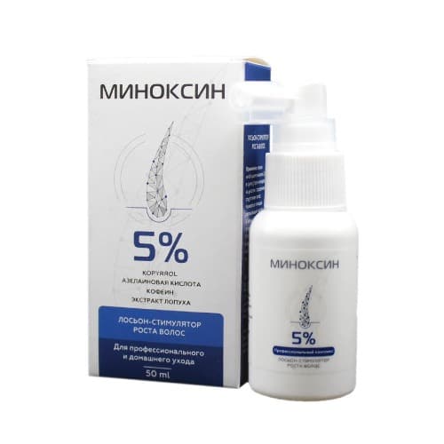 Миноксин 5% лосьон-стимулятор роста волос