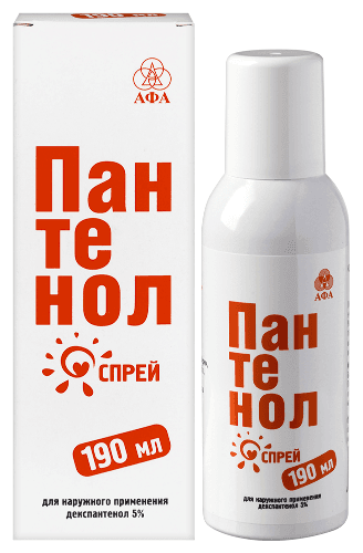 Пантенол спрей аэрозоль/инд уп