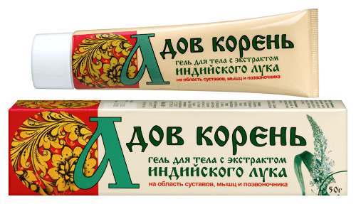 Адов корень Гель для тела с экстрактом индийского лука 1 шт