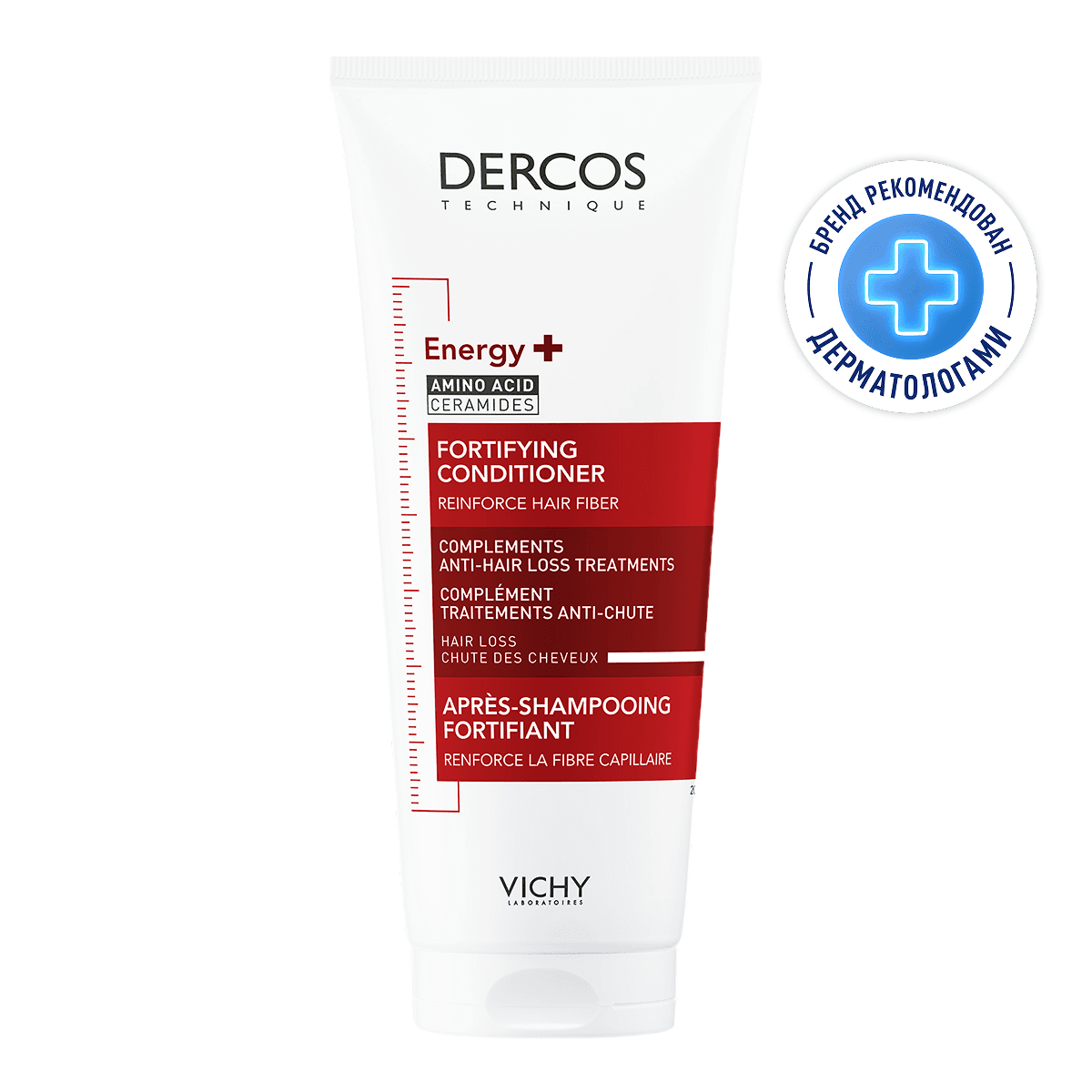 Vichy Dercos Energy+ Кондиционер против выпадения волос тонизирующий укрепляющий 1 шт