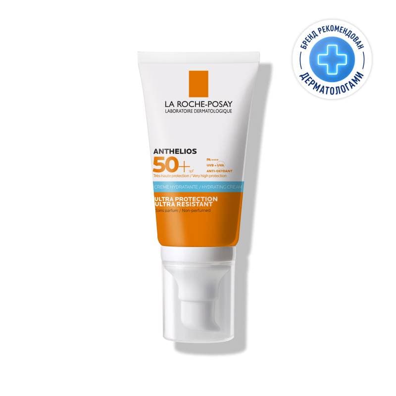 La Roche-Posay Anthelios Крем солнцезащитный для лица и кожи вокруг глаз увлажняющий SPF 50+
