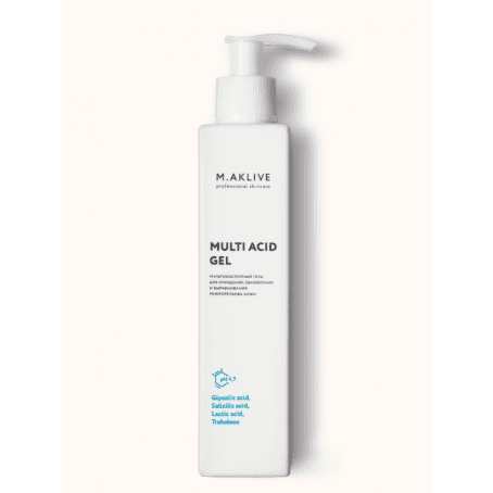 M.AKLIVE Мультикислотный гель для умывания Multi Acid Gel