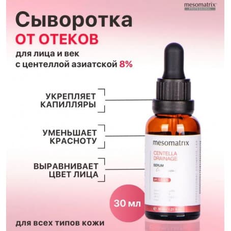 Mesomatrix Сыворотка для лица CENTELLA DRAINAGE