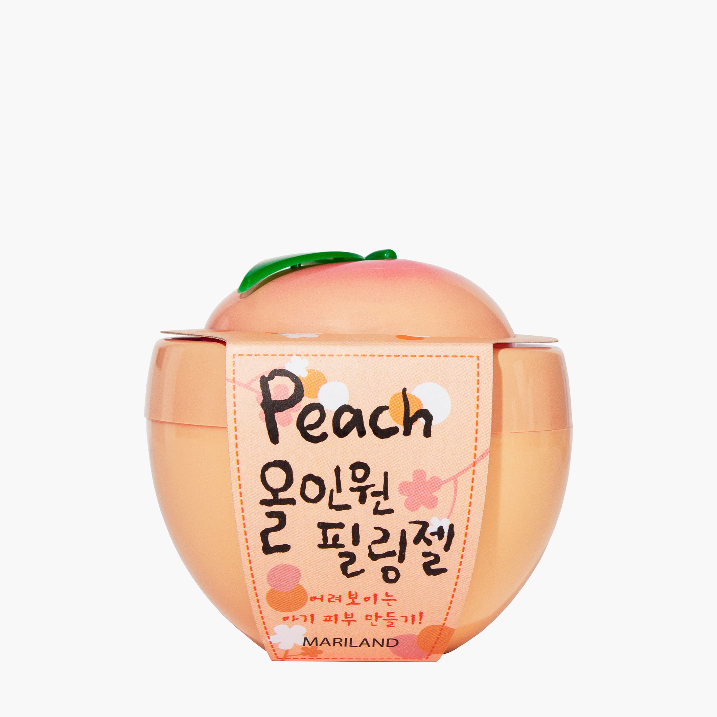 Гель-скатка отшелушивающая с экстрактом персика | MARILAND PEACH ALL-IN-ONE Exfoliating Gel