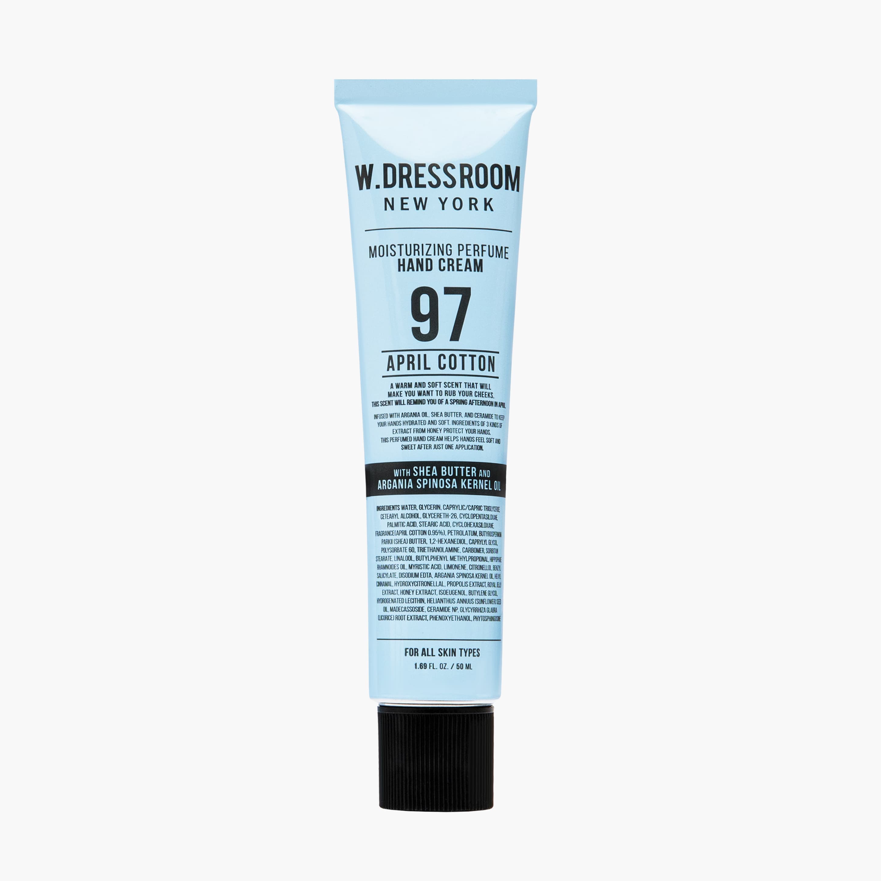 Крем для рук № 97 с хлопком | W.Dressroom Moisturizing Perfume Hand Cream № 97 April Cotton