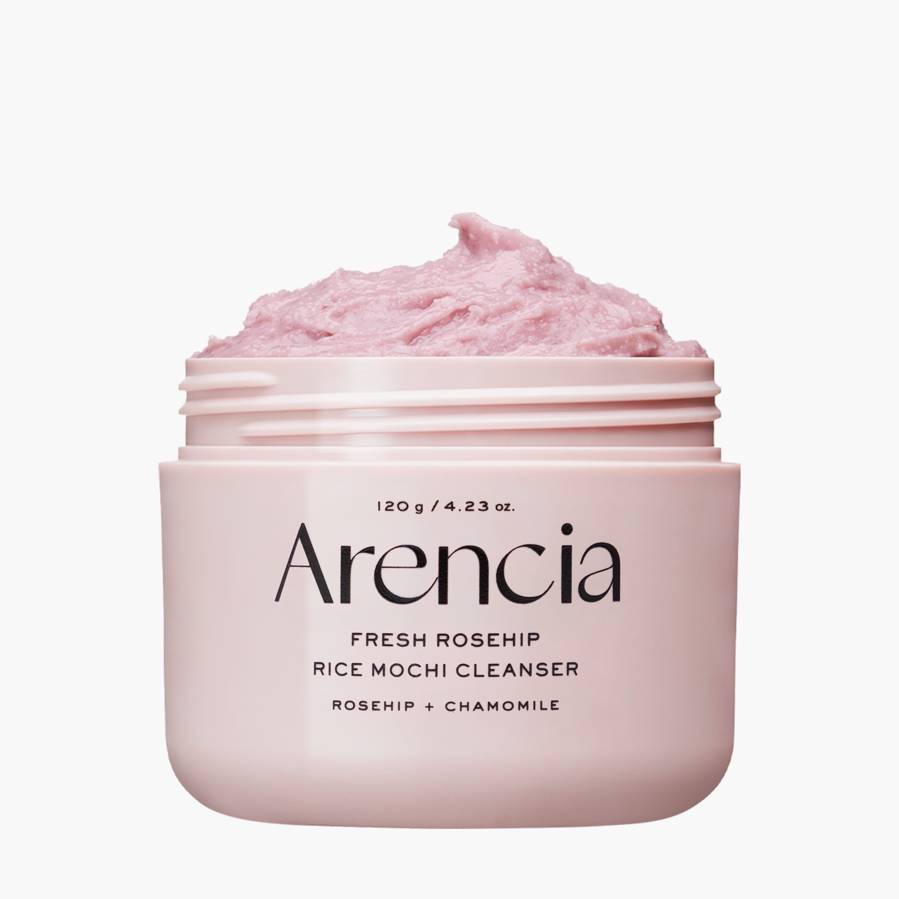Пенка для глубокого очищения кожи с экстрактом шипо | Arencia Fresh Rosehip Rice Mochi Cleanser