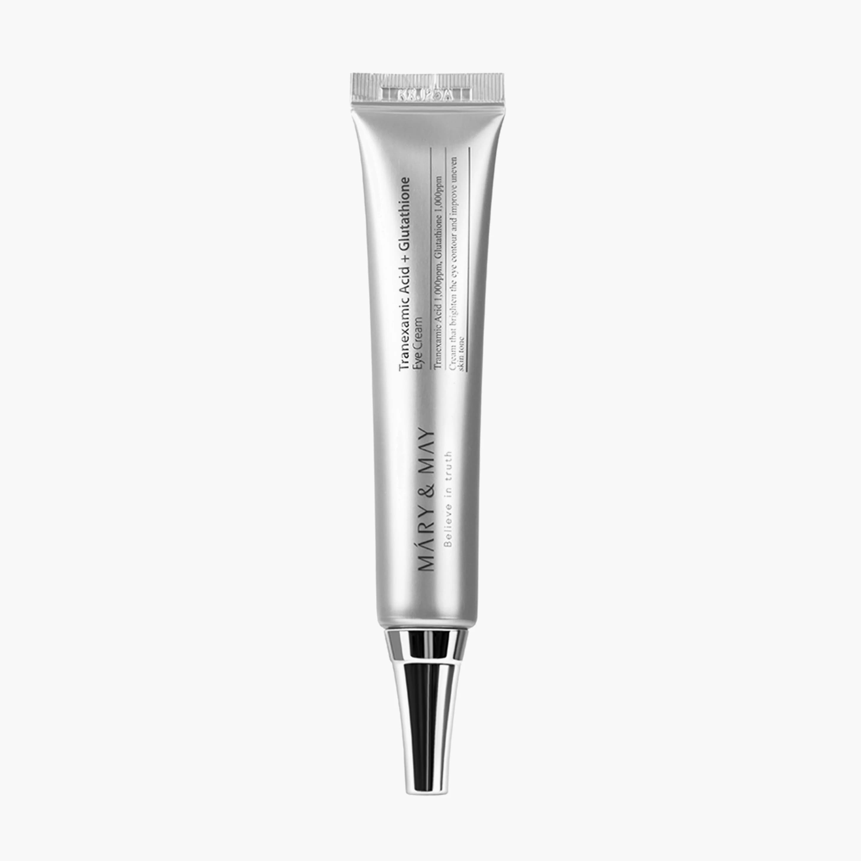 Крем для кожи вокруг глаз осветляющий | Mary&May Tranexamic Acid + Glutathion Eye Cream