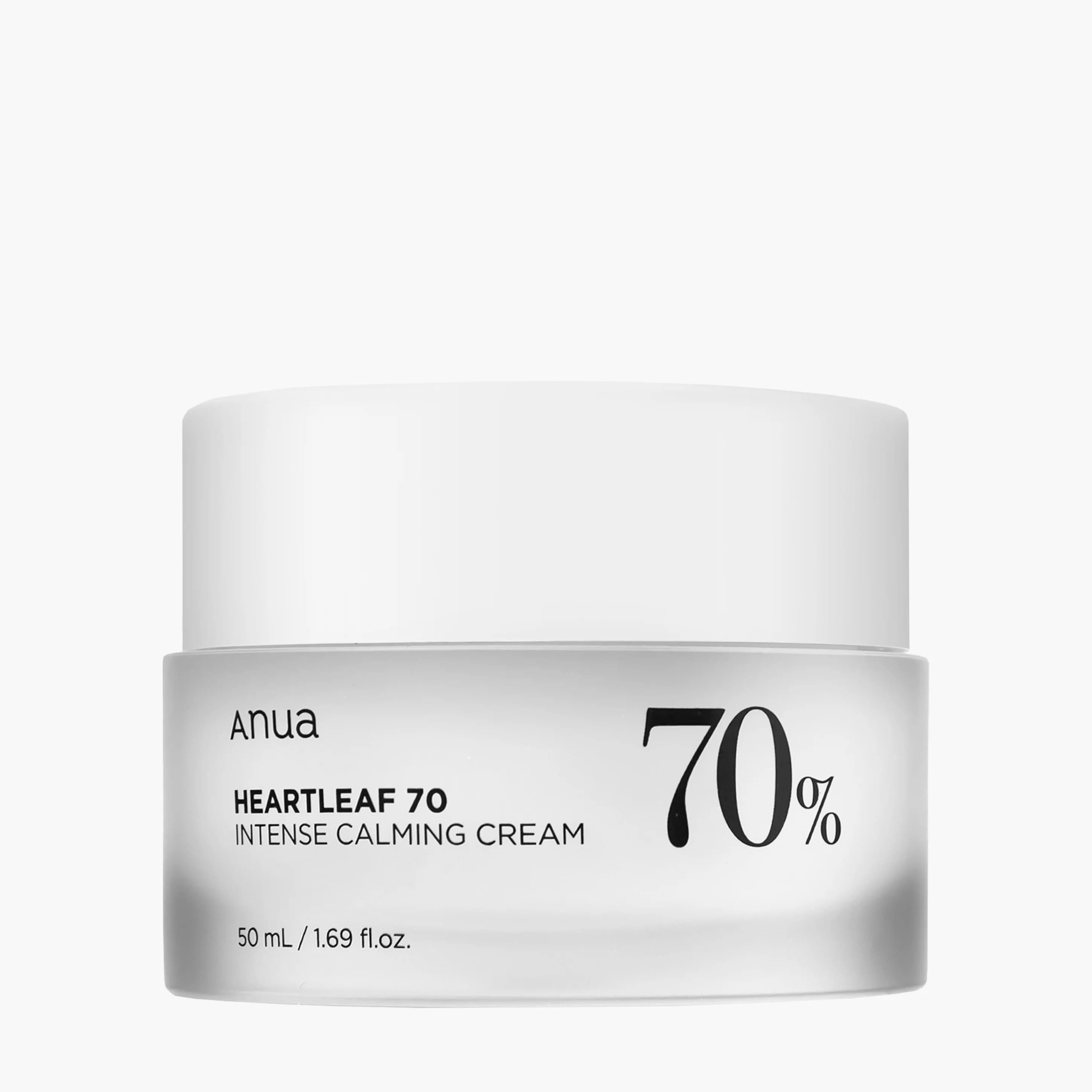 Крем для лица успокаивающий | ANUA Heartleaf 70% Intense Calming Cream