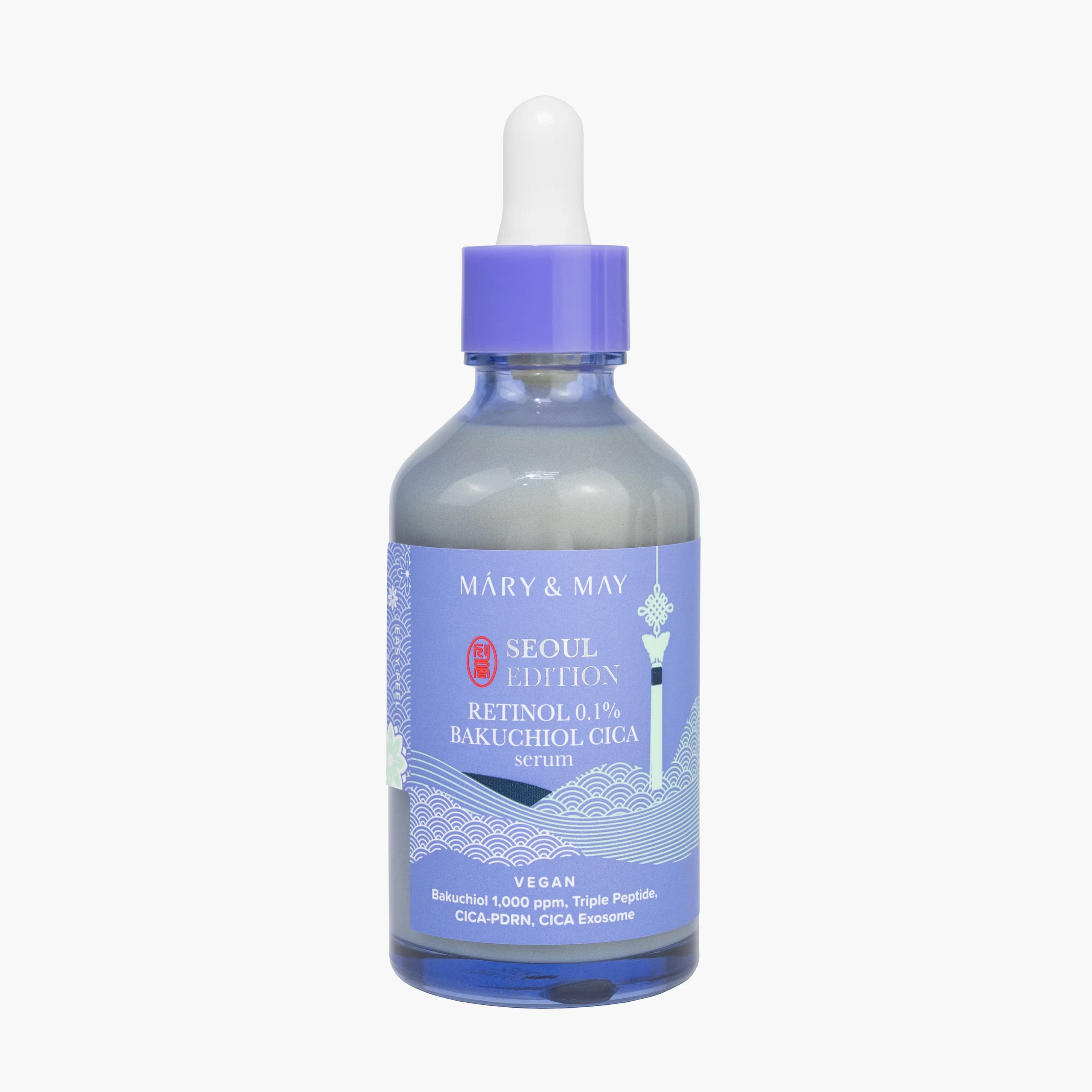 Сыворотка антивозрастная с ретинолом и бакучиолом | Mary&May Retinol 0.1% Bakuchiol CICA Serum