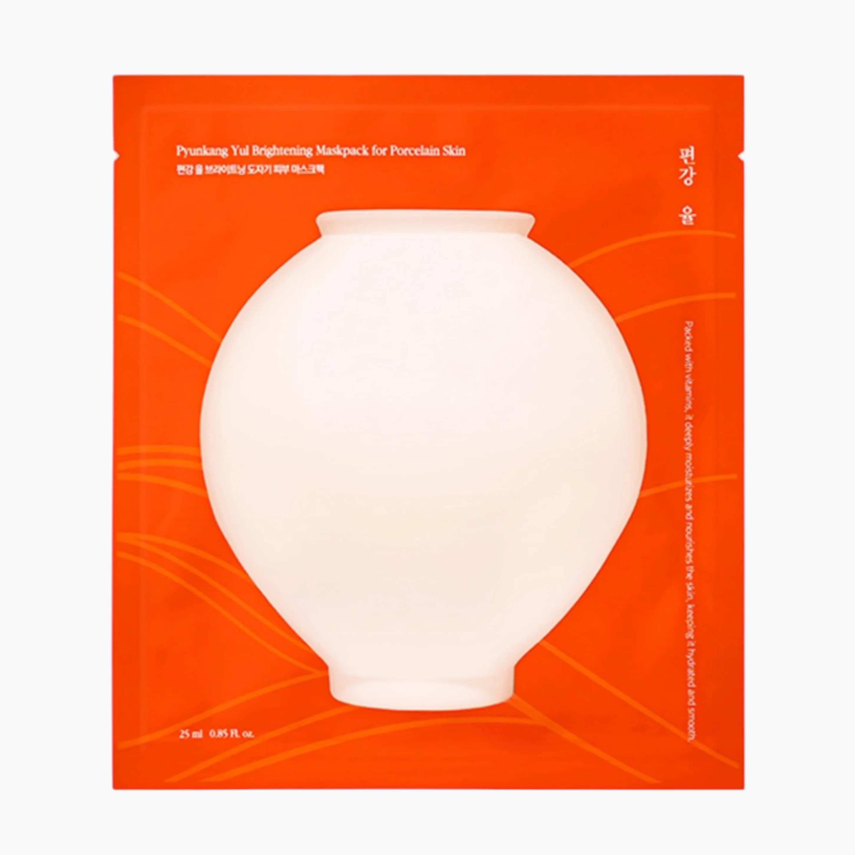 Маска тканевая осветляющая для лица | Pyunkang Yul Brightening Maskpack for Porcelain Skin