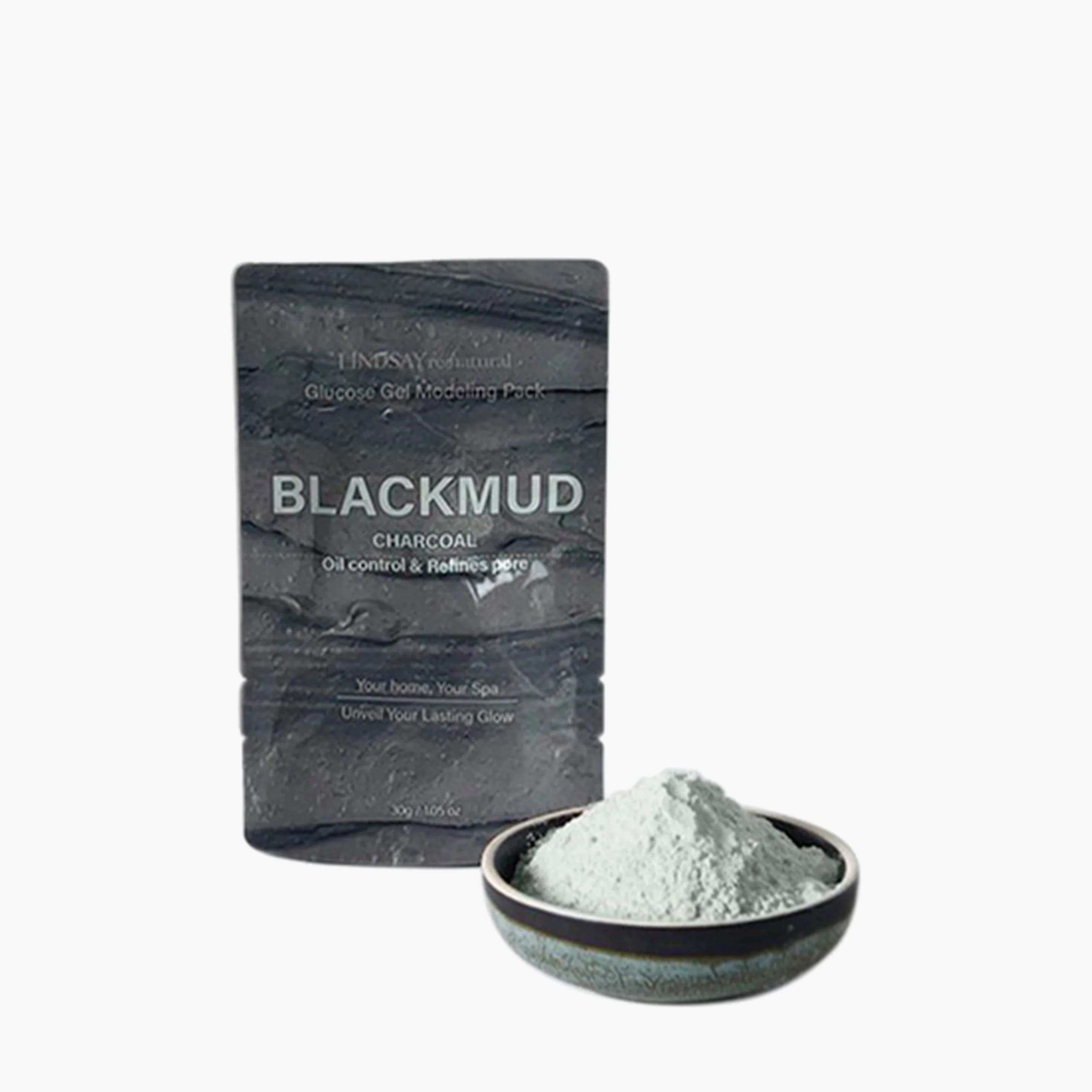 Маска альгинатная себорегулирующая | Lindsay Re:natural Blackmud Modeling Mask
