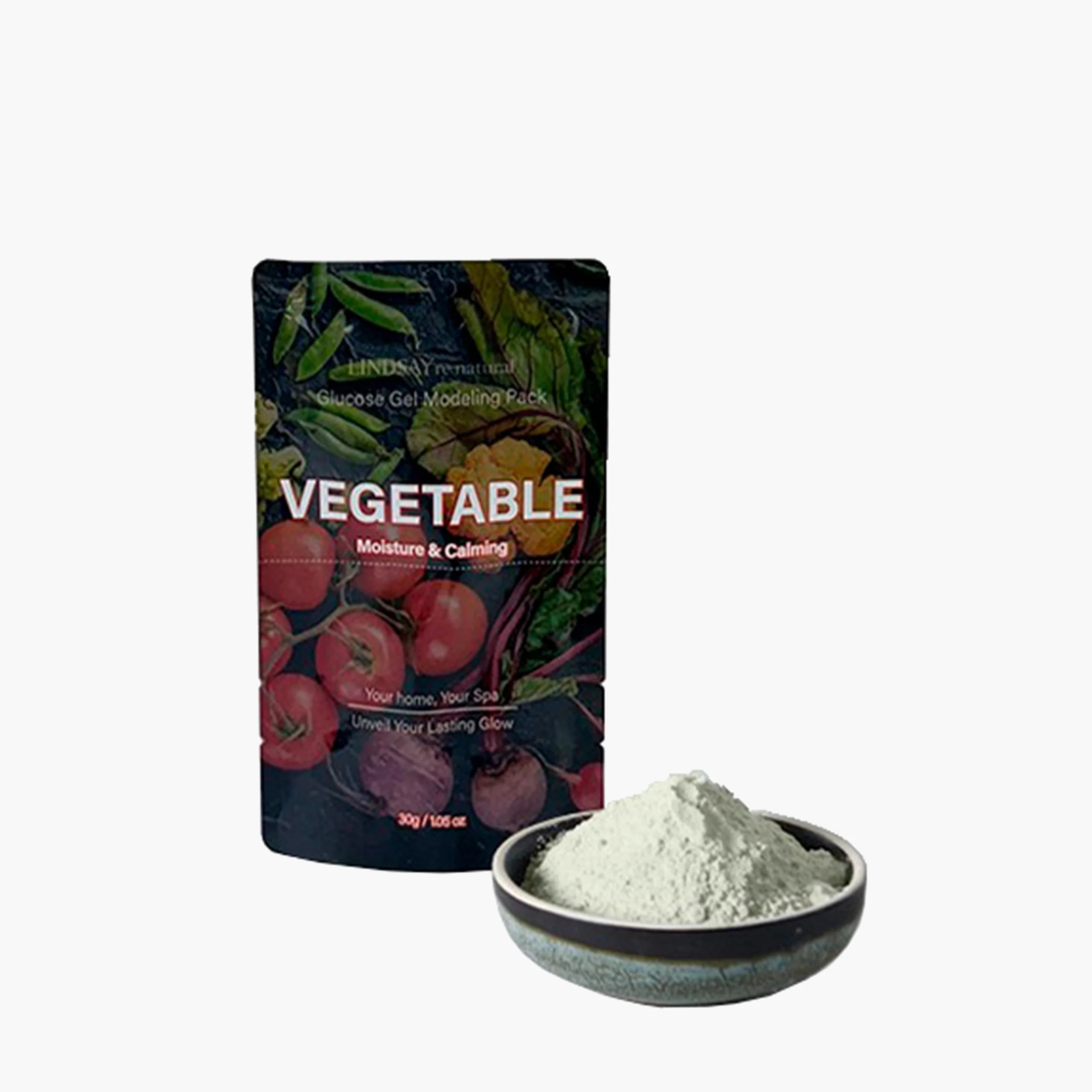 Маска альгинатная с экстрактами овощей | Lindsay Re:natural Vegetable Modeling Mask